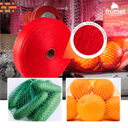 Malla tejida frutera (rollo 40-43cms, 1000 metros)