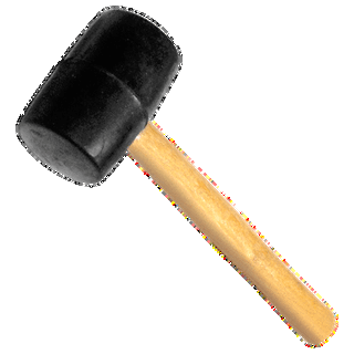 Martillo de caucho 1.050 gms