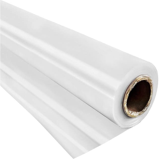 Polietileno transparente (3 y 4 metros, calibre 6)