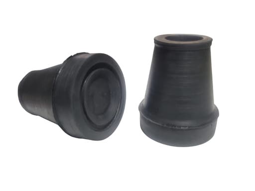 Zapata para muleta con arandela metalica interna 3/4